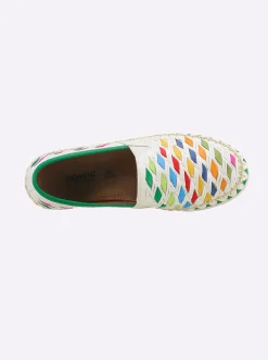 Mokassins & Slippers|Gemini Slipper weiß