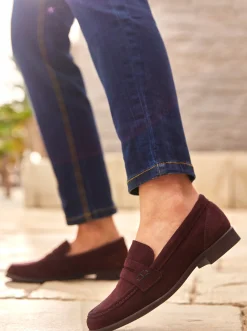 Mokassins & Slippers|heine Slipper bordeaux
