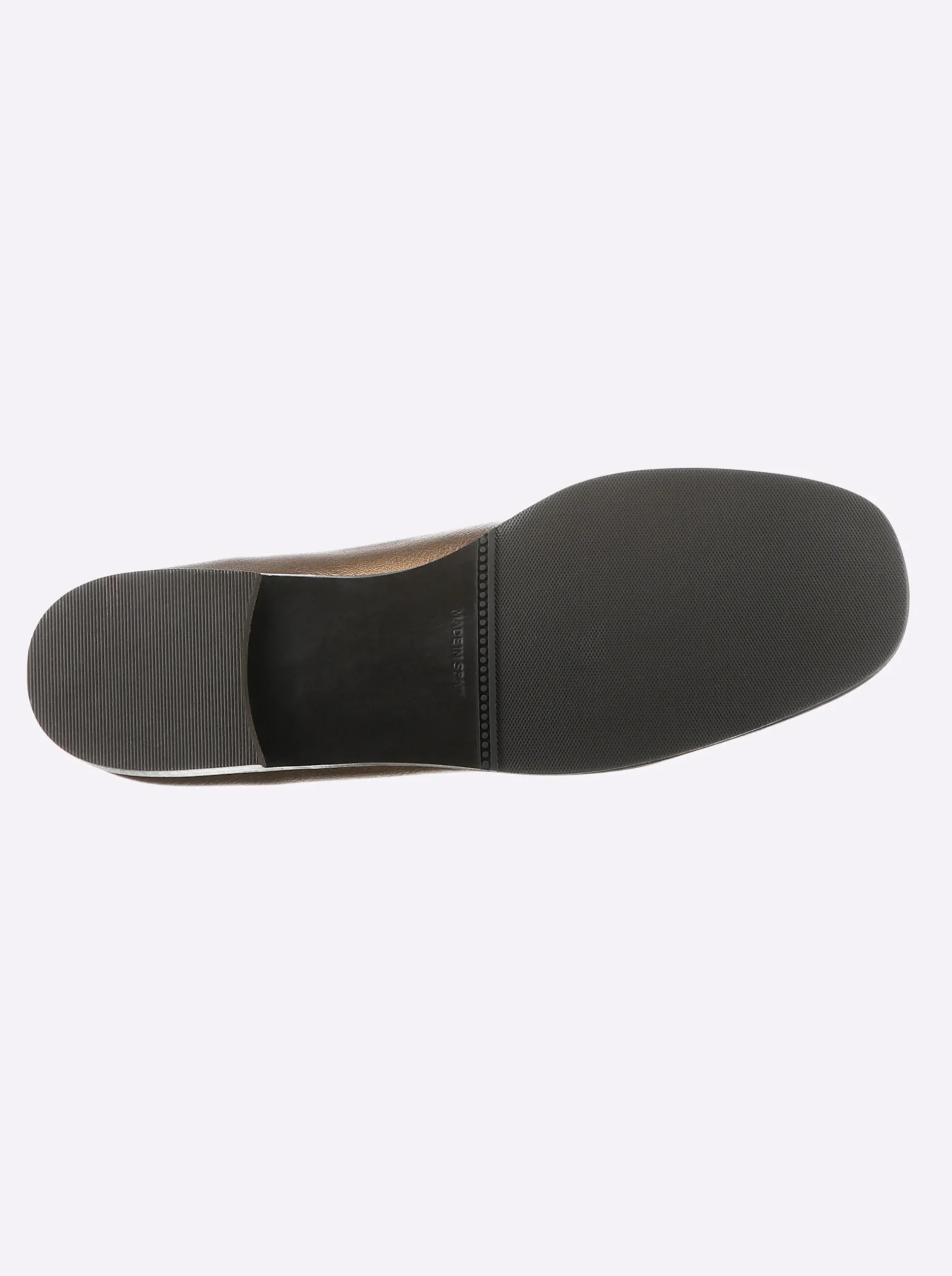 Mokassins & Slippers|heine Slipper cognac-metallic