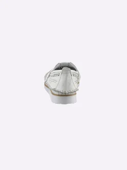Mokassins & Slippers|Andrea Conti Slipper weiß