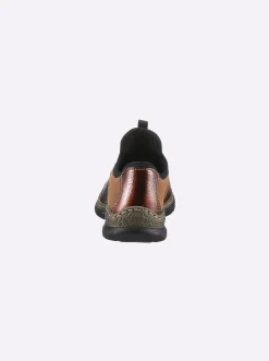 Mokassins & Slippers|Rieker Slipper braun