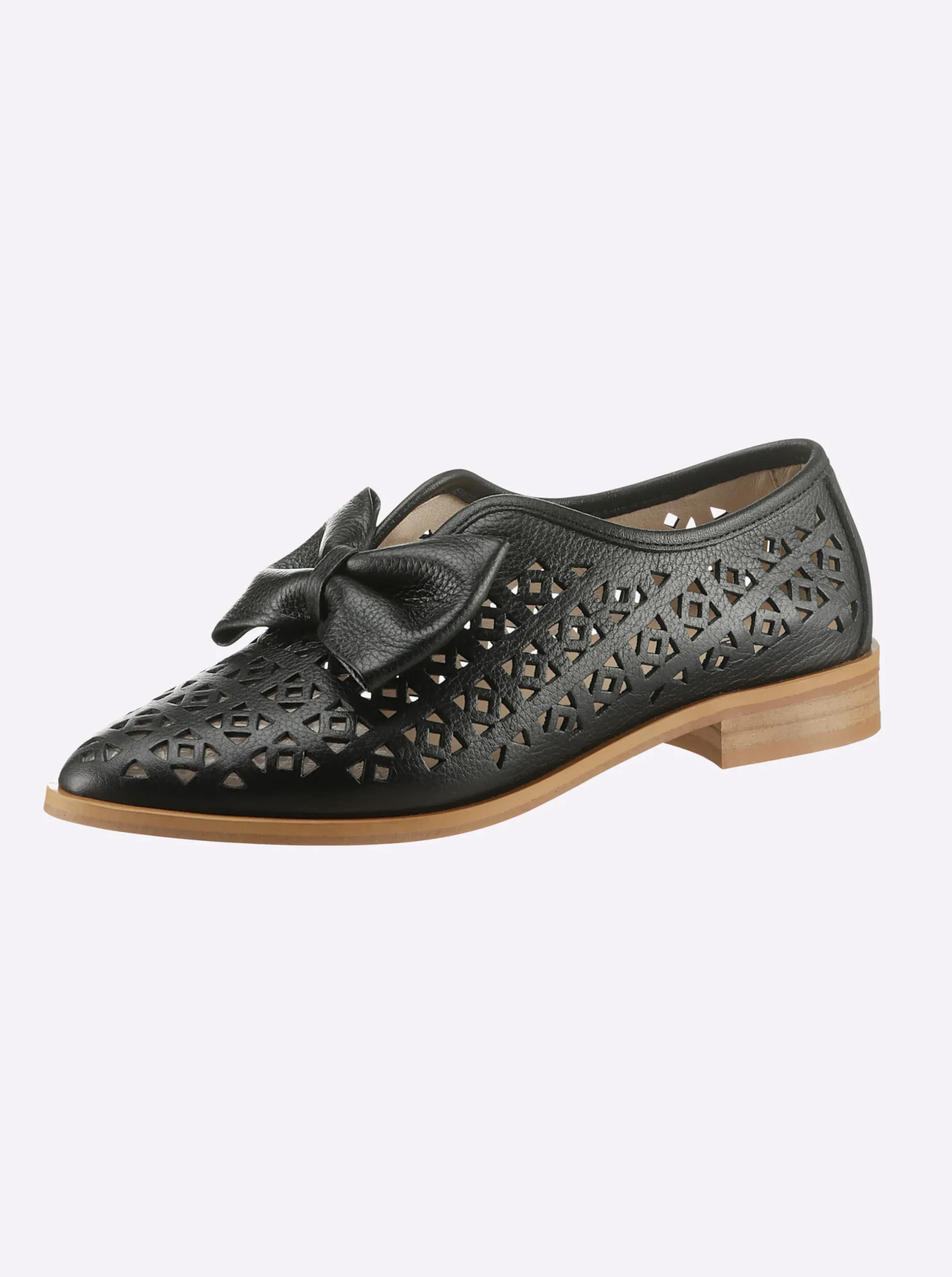 Mokassins & Slippers|heine Slipper schwarz