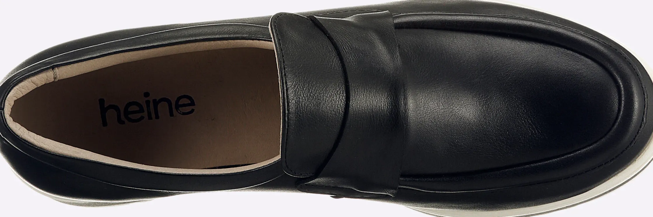 Mokassins & Slippers|heine Slipper schwarz