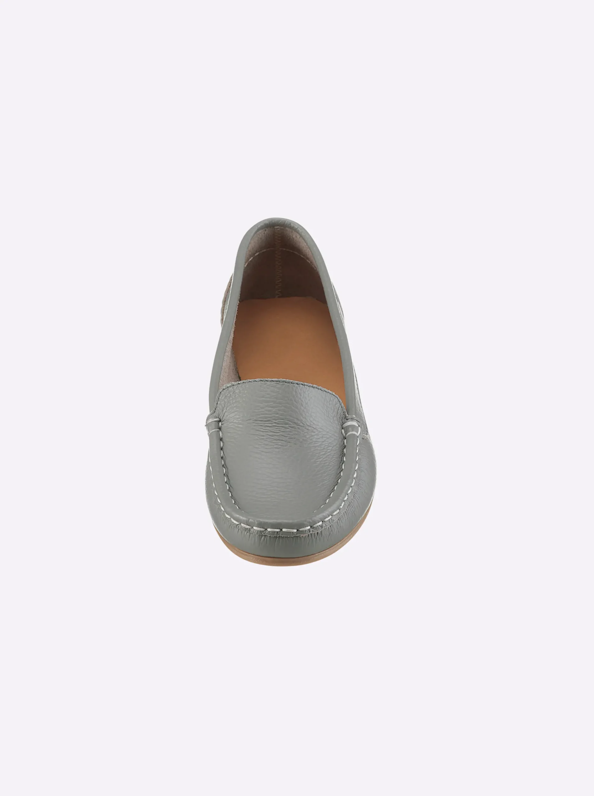 Mokassins & Slippers|heine Slipper grau