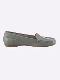 Mokassins & Slippers|heine Slipper grau