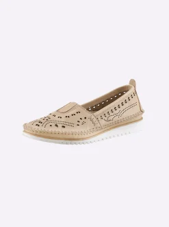 Mokassins & Slippers|Andrea Conti Slipper beige