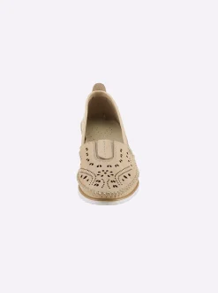Mokassins & Slippers|Andrea Conti Slipper beige