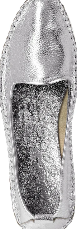 Mokassins & Slippers|Andrea Conti Slipper silberfarben