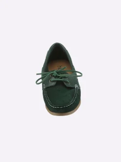 Mokassins & Slippers|heine Slipper grün