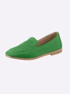 Mokassins & Slippers|Andrea Conti Slipper grasgrün