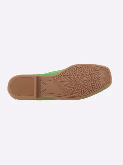 Mokassins & Slippers|Andrea Conti Slipper grasgrün