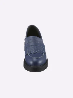 Mokassins & Slippers|heine Slipper blau