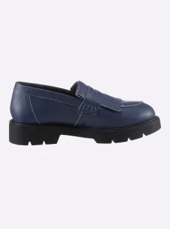 Mokassins & Slippers|heine Slipper blau