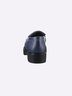Mokassins & Slippers|heine Slipper blau
