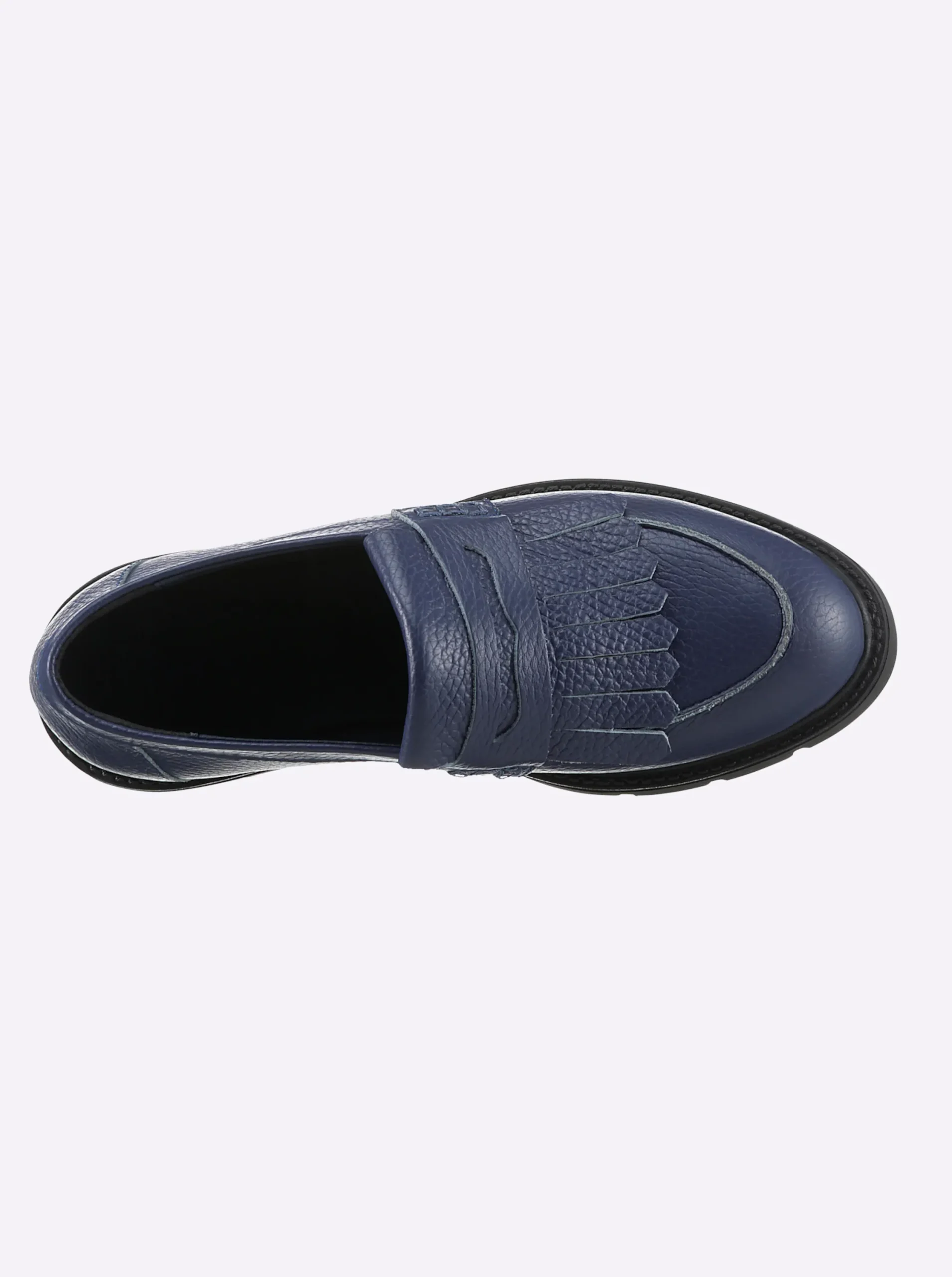 Mokassins & Slippers|heine Slipper blau
