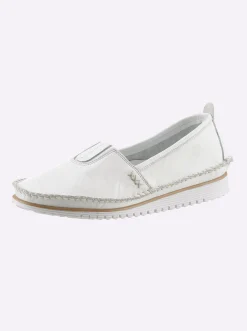 Mokassins & Slippers|Andrea Conti Slipper weiß