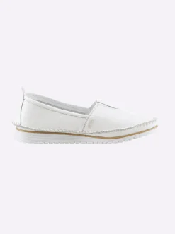 Mokassins & Slippers|Andrea Conti Slipper weiß