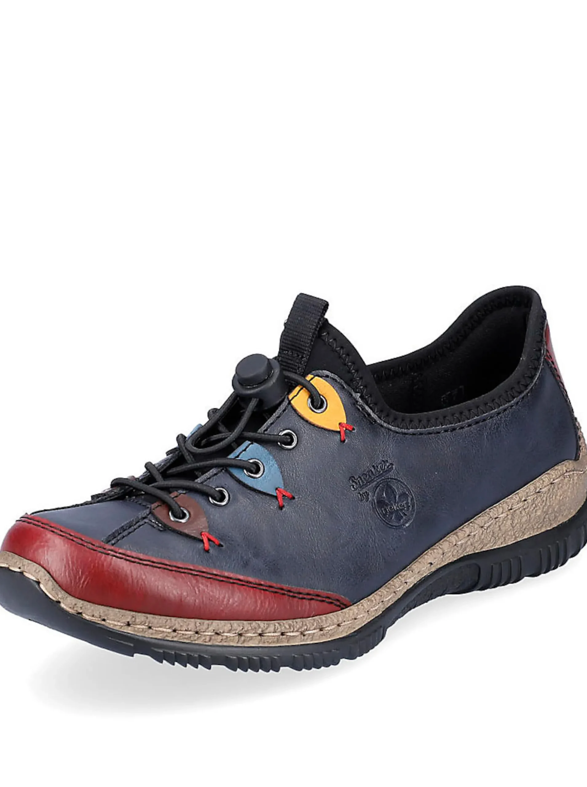 Sneakers & Schnürer|Rieker Slipper jeansblau