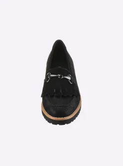 Mokassins & Slippers|heine Slipper schwarz