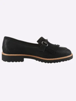 Mokassins & Slippers|heine Slipper schwarz