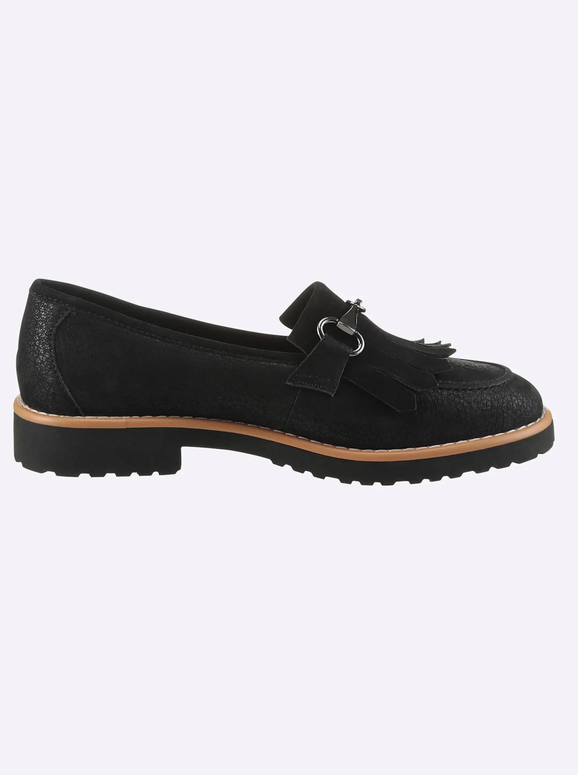 Mokassins & Slippers|heine Slipper schwarz