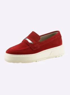 Mokassins & Slippers|heine Slipper rot