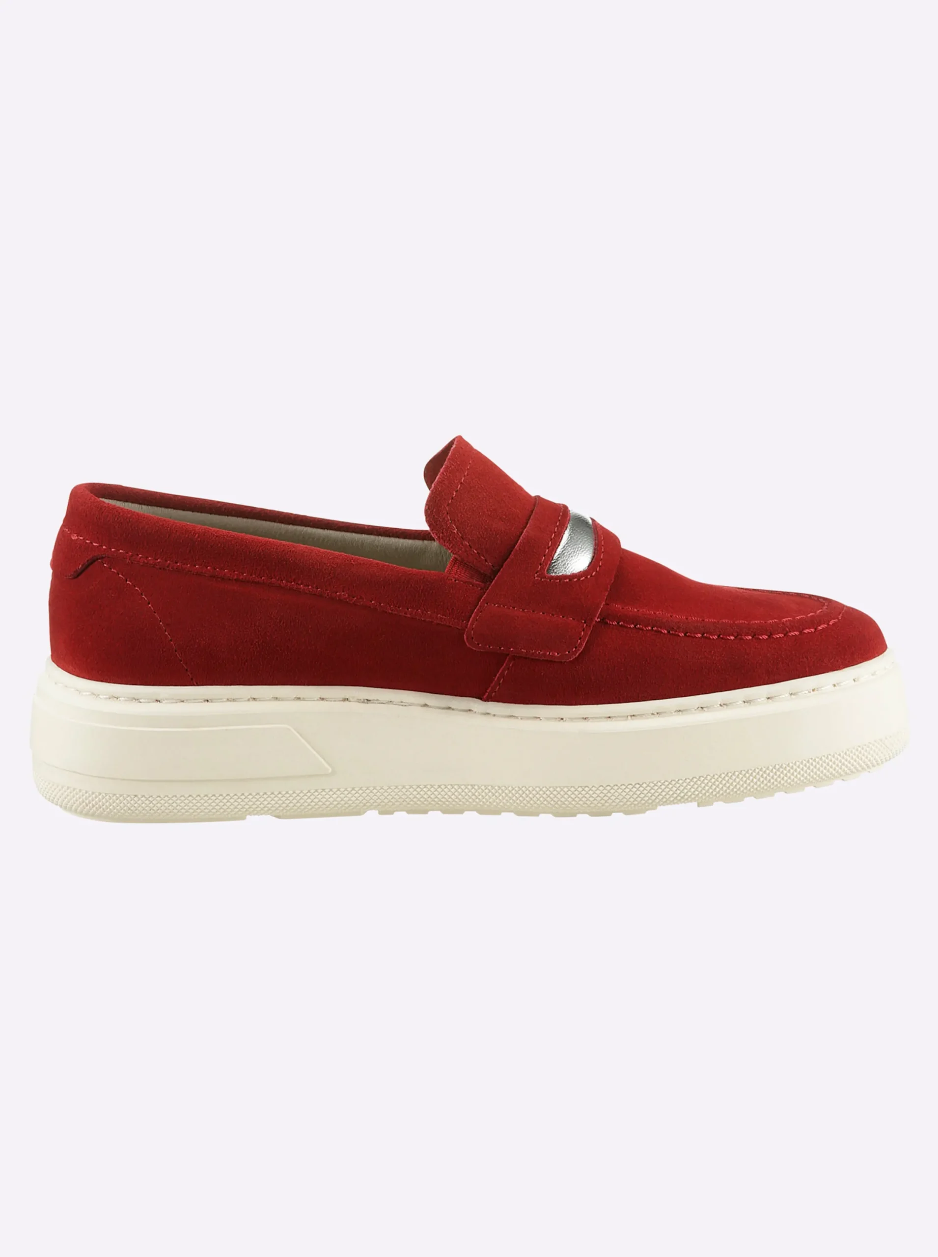 Mokassins & Slippers|heine Slipper rot