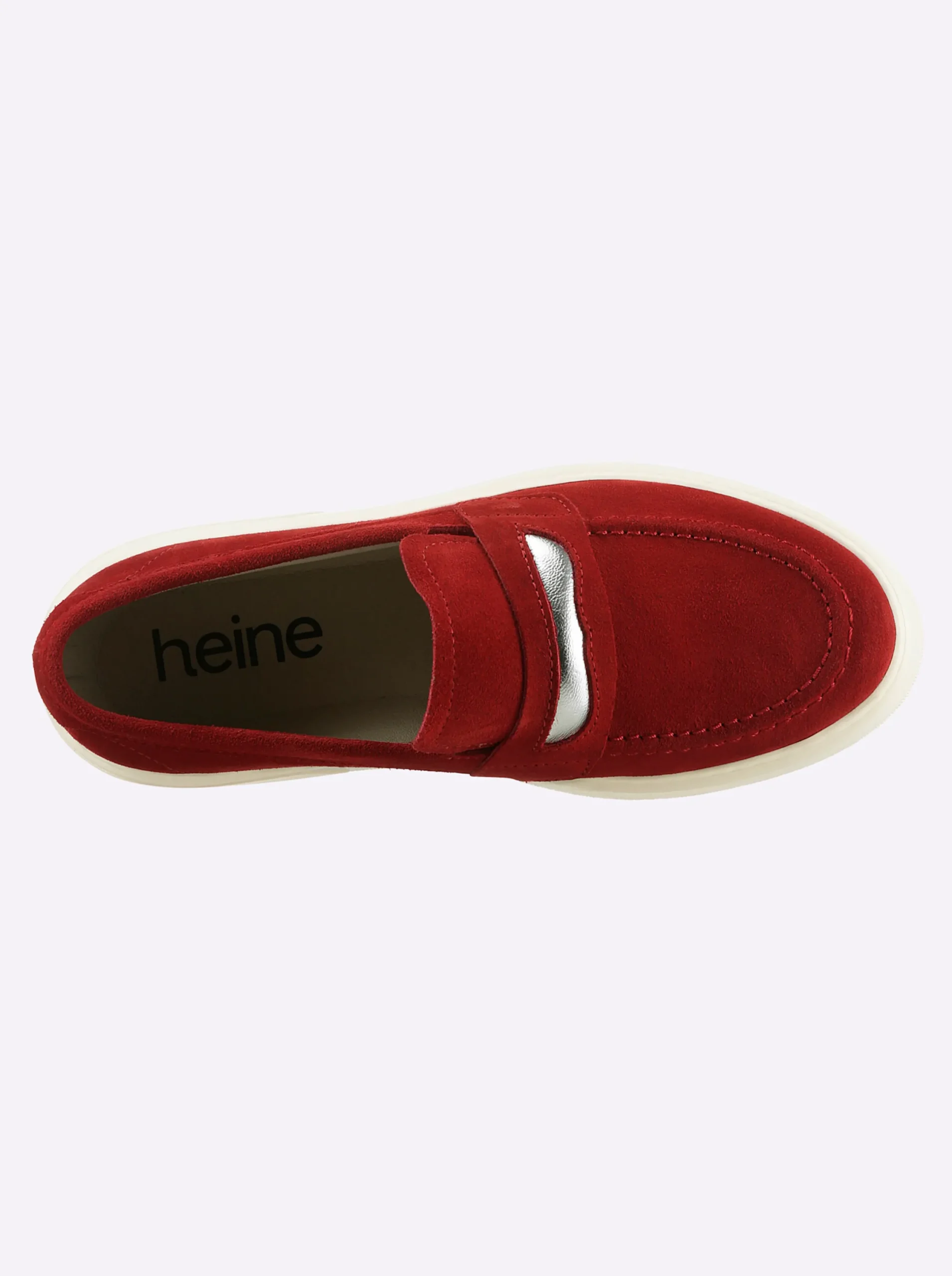 Mokassins & Slippers|heine Slipper rot
