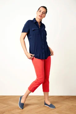 Mokassins & Slippers|Andrea Conti Slipper marine