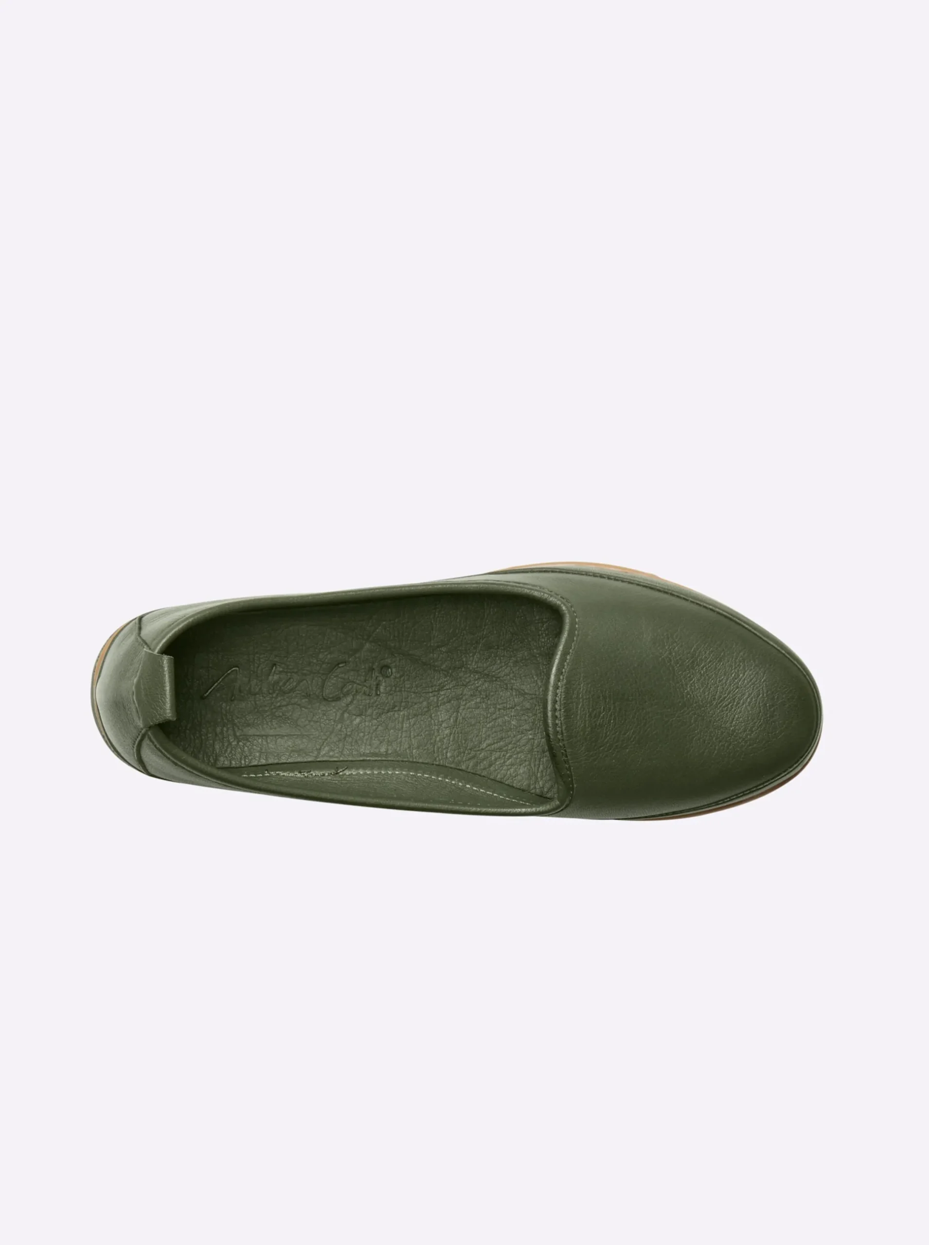 Mokassins & Slippers|Andrea Conti Slipper oliv