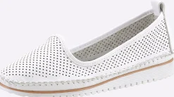 Mokassins & Slippers|Andrea Conti Slipper weiß
