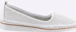 Mokassins & Slippers|Andrea Conti Slipper weiß