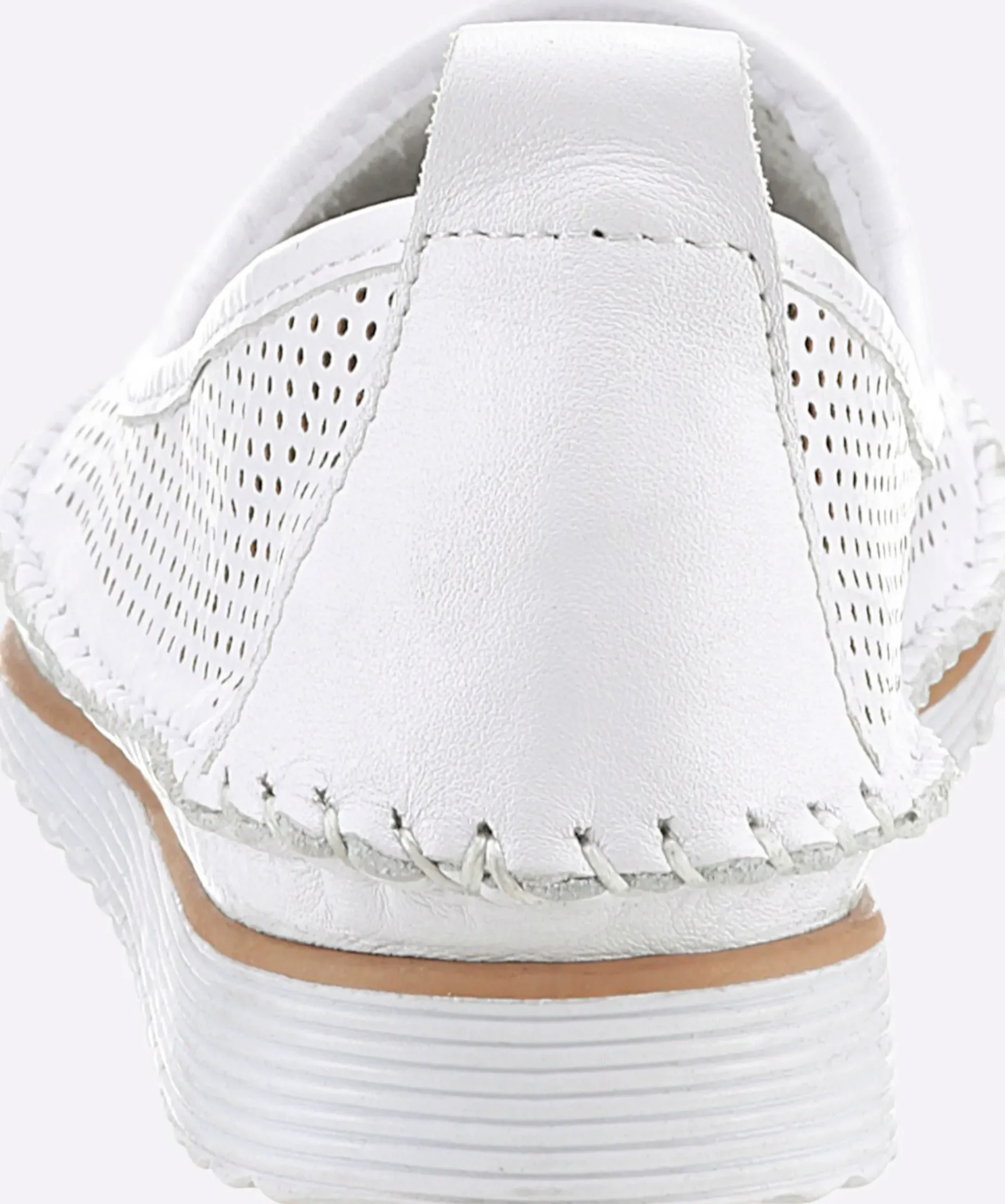 Mokassins & Slippers|Andrea Conti Slipper weiß