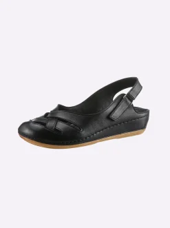 Mokassins & Slippers|Gemini Slipper schwarz