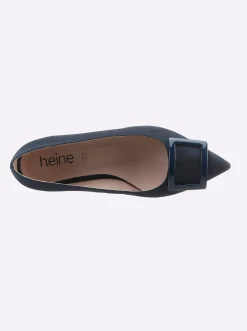 Mokassins & Slippers|heine Slipper marine