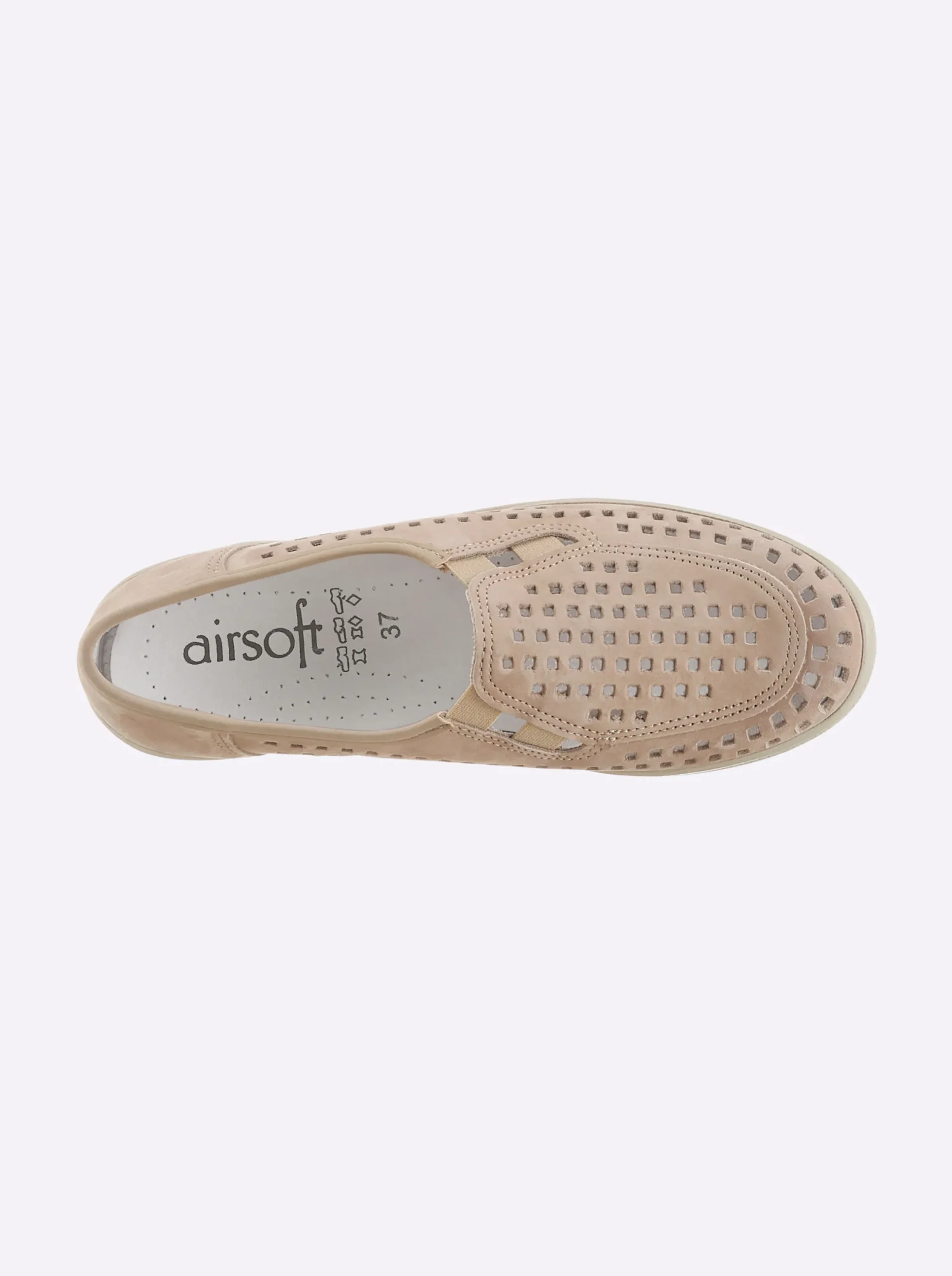 Mokassins & Slippers|airsoft comfort+ Slipper beige