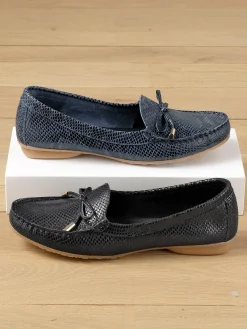 Mokassins & Slippers|heine Slipper marine