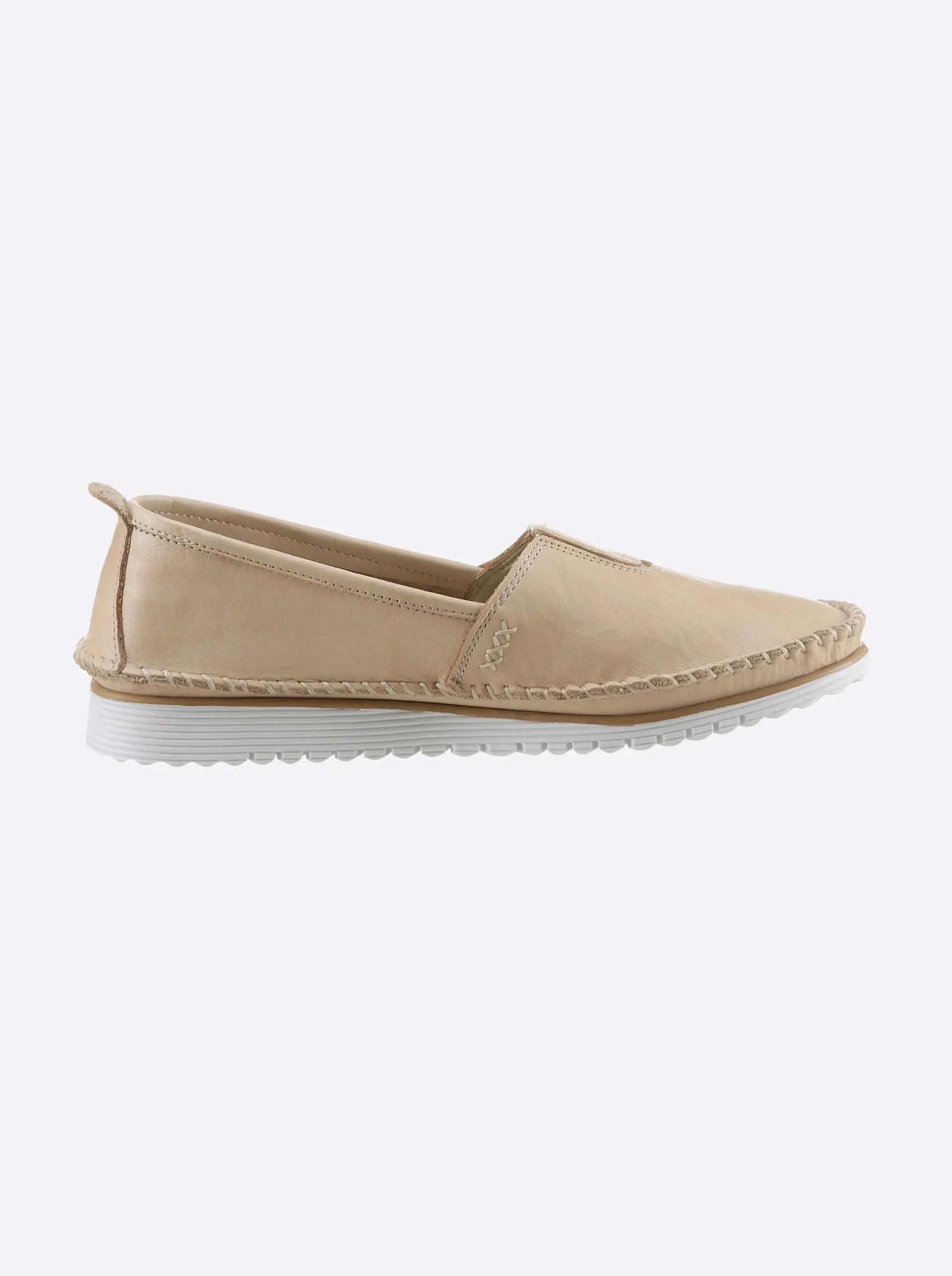 Mokassins & Slippers|Andrea Conti Slipper beige