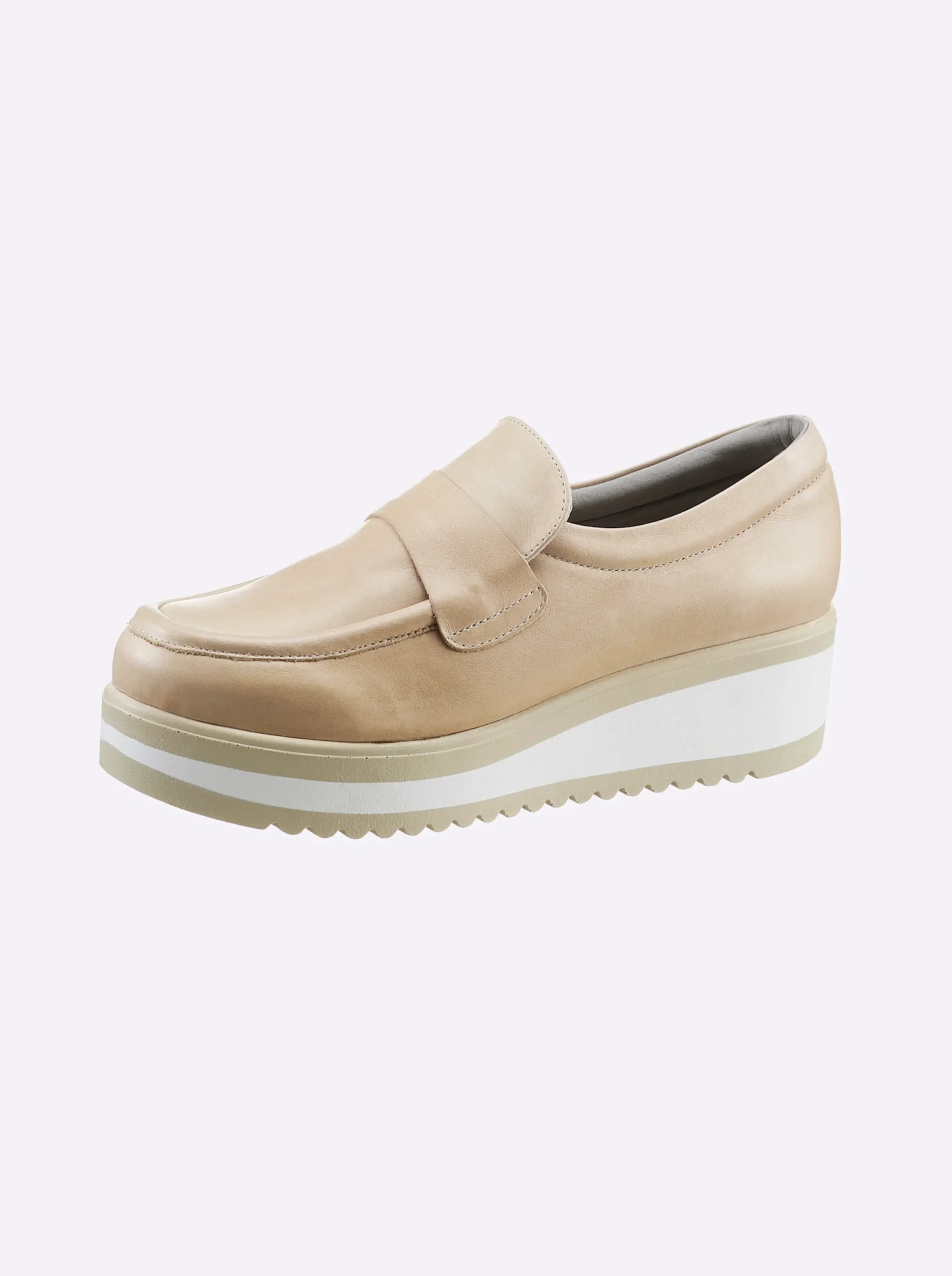 Mokassins & Slippers|heine Slipper sand