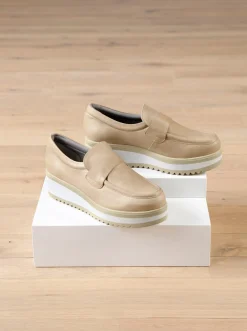 Mokassins & Slippers|heine Slipper sand