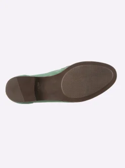 Mokassins & Slippers|heine Slipper jadegrün