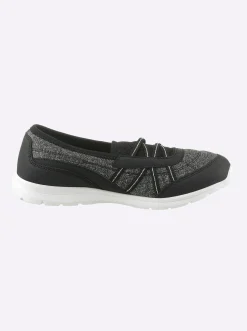 Mokassins & Slippers|heine Slipper schwarz