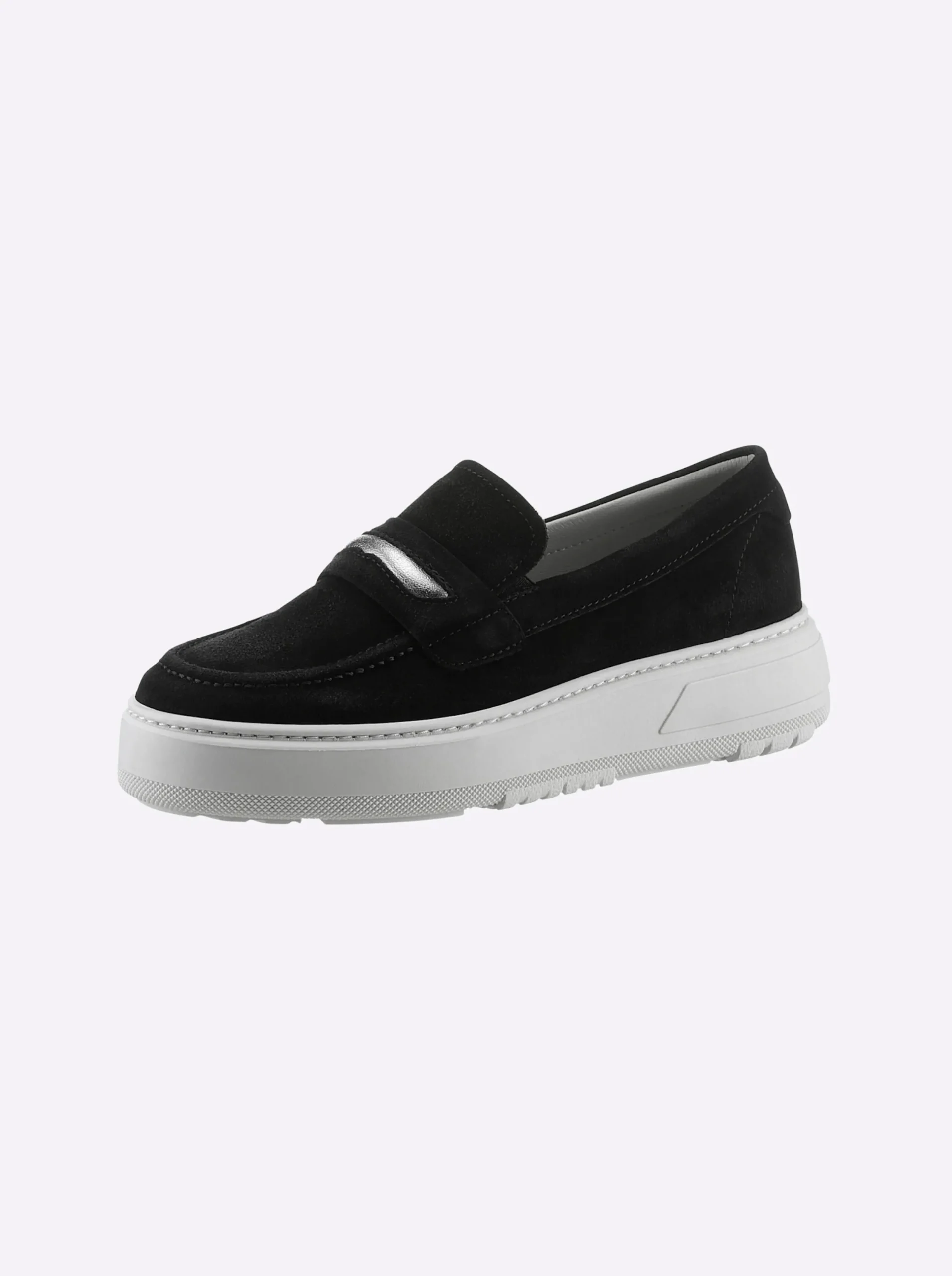 Mokassins & Slippers|heine Slipper schwarz