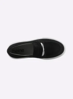 Mokassins & Slippers|heine Slipper schwarz