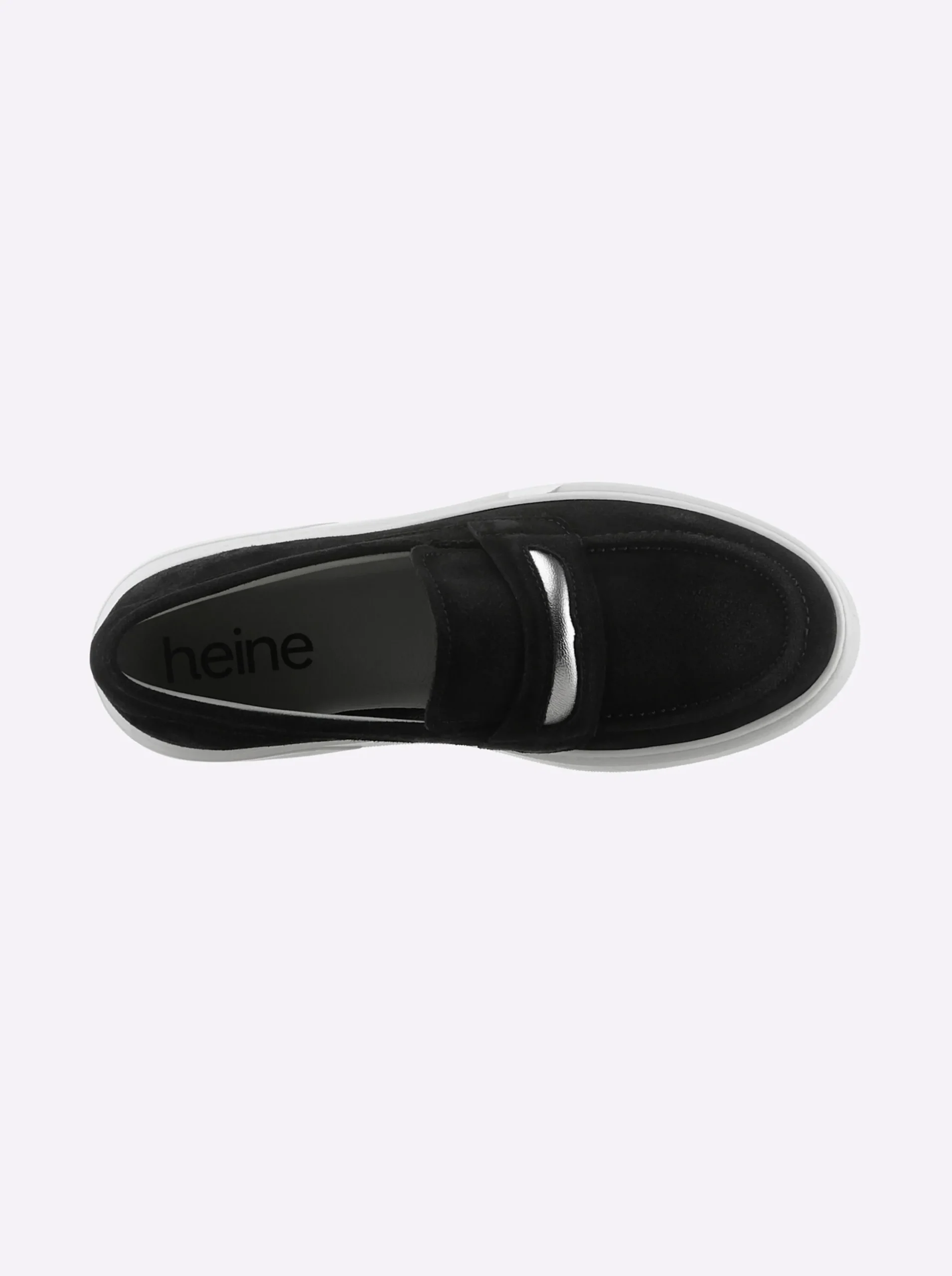 Mokassins & Slippers|heine Slipper schwarz