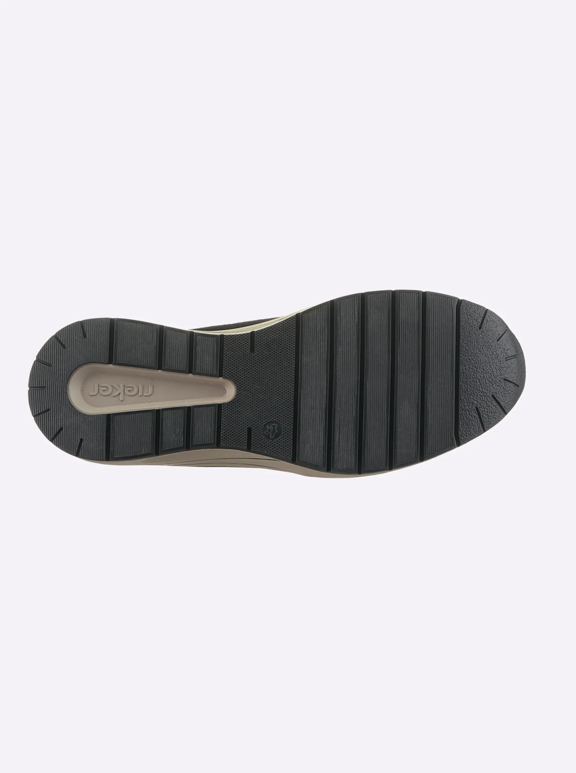 Mokassins & Slippers|Rieker Slipper für kräftige Füße jeansblau