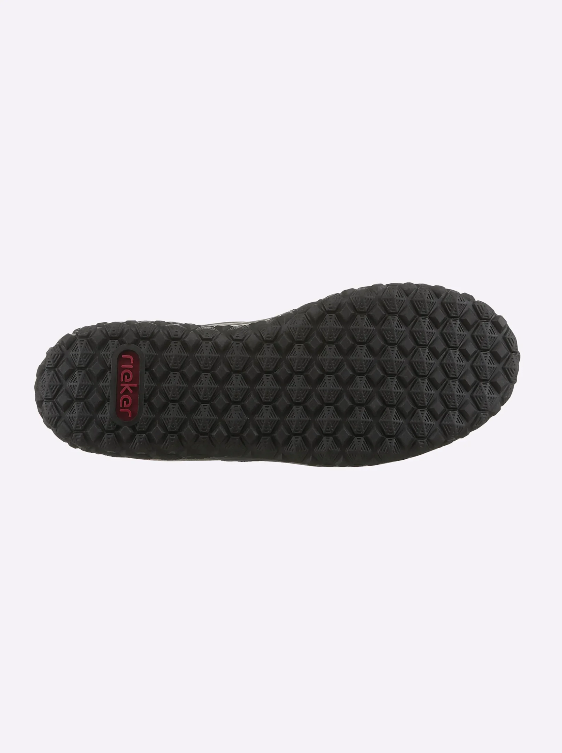 Mokassins & Slippers|Rieker Slipper mit Klettverschluss grau