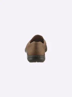 Mokassins & Slippers|Waldläufer Slipper mit Leder-Fußbett schlamm