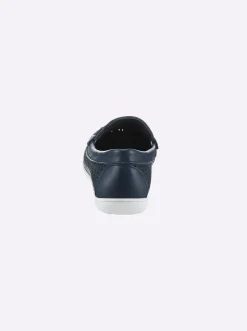 Mokassins & Slippers|Gemini Slipper mit Lochmuster jeansblau