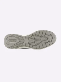 Sneakers & Schnürer|Rieker Slipper mit seitlichem Reißverschluss mittelblau